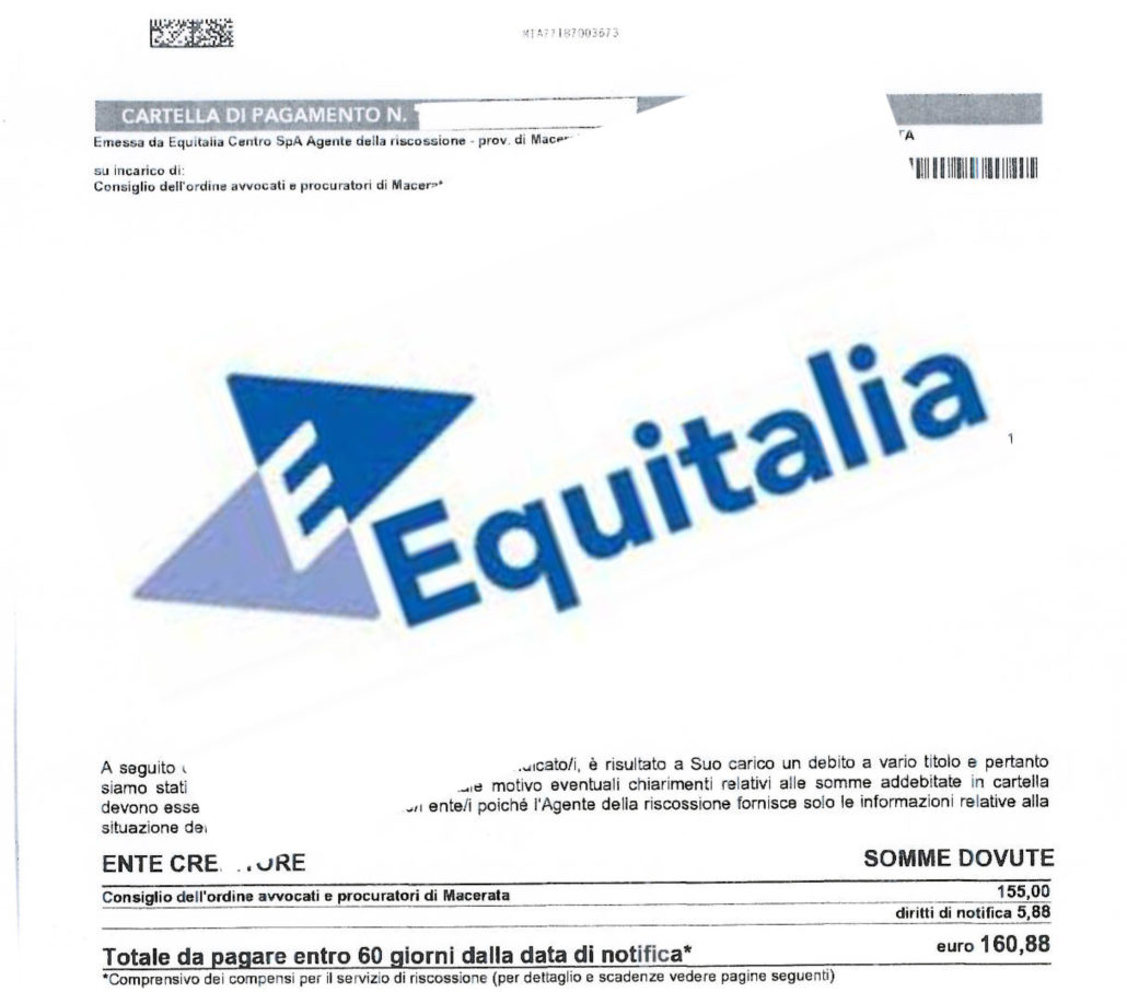 rottamazione cartelle equitalia